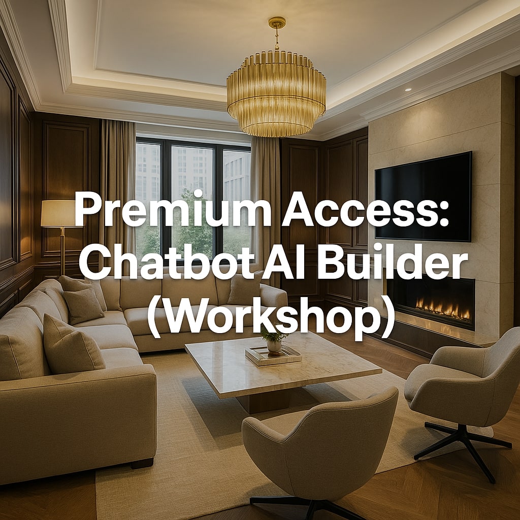 Premium Access: Chatbot AI Builder (Workshop) Premium Access: Chatbot AI Builder (Workshop)